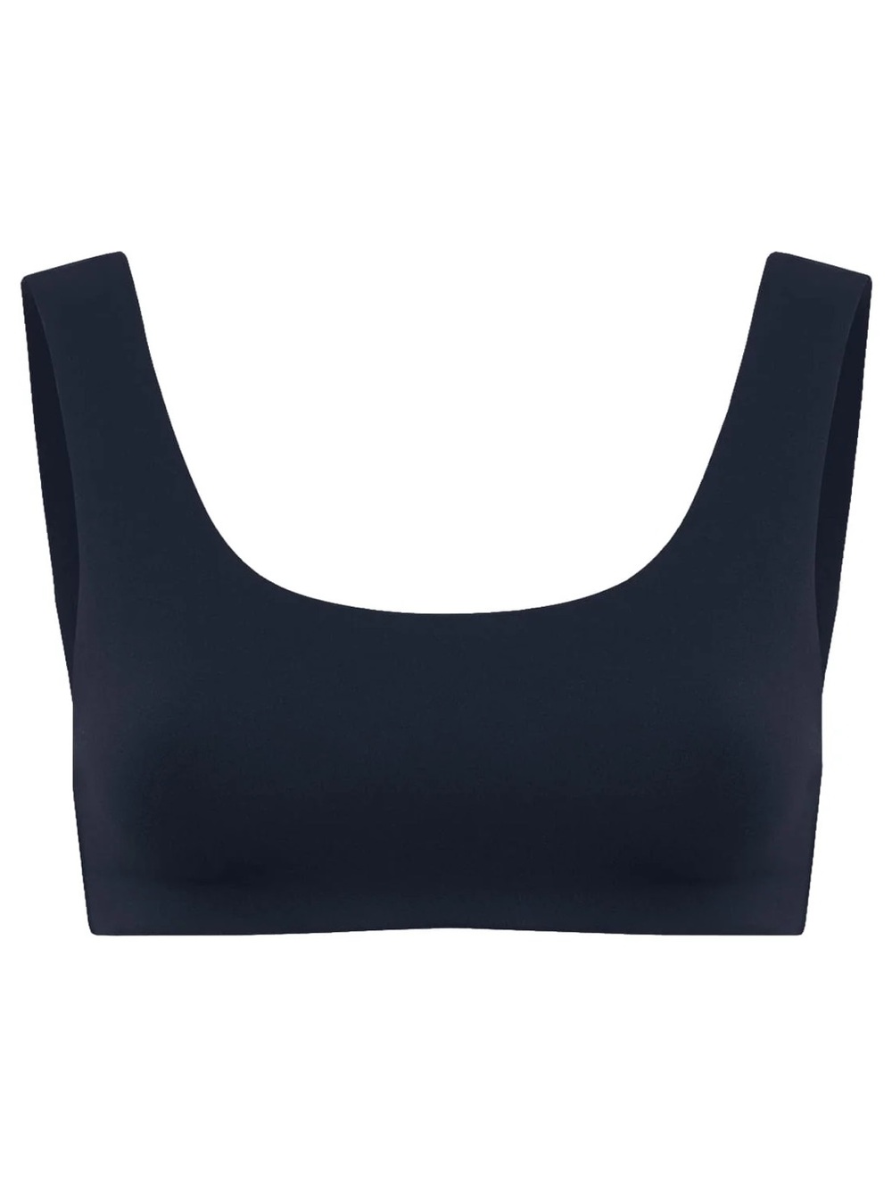 NWT CSB Fade Off Shoulder Crop XXS in Deep Navy